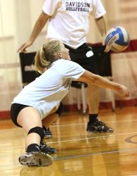 libero camp volleyball camps davidson college